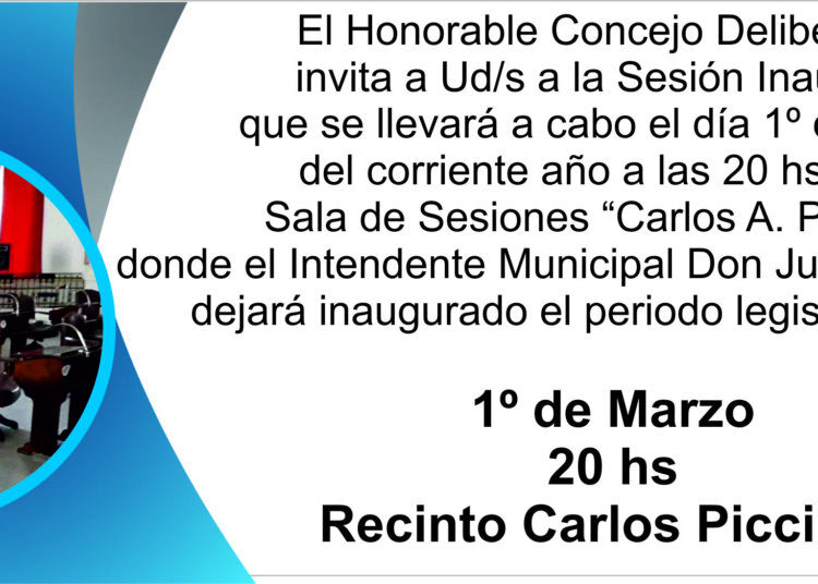 Hoy se abre el periodo legislativo 2023 en el HCD
