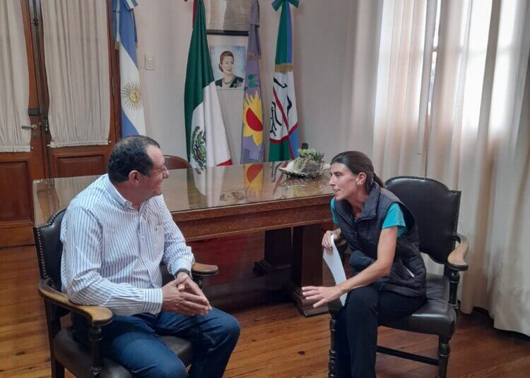 Entrega de subsidio al Centro Educativo Complementario 801