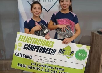 Segundo título del año: Felisa Calafate y Jazmín Dos Santos campeonas en Olavarría