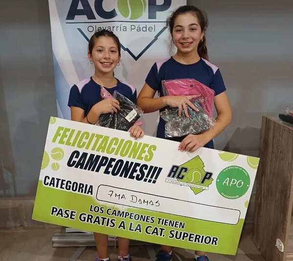 Segundo título del año: Felisa Calafate y Jazmín Dos Santos campeonas en Olavarría