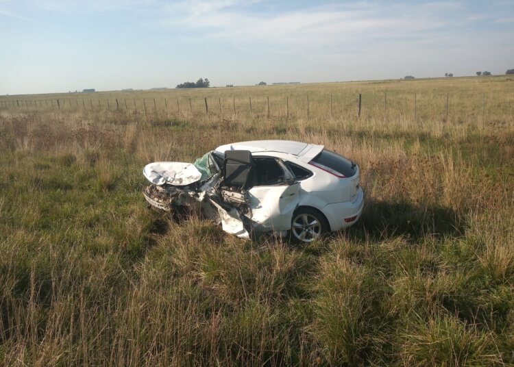 Lamentablemente accidente en ruta 86