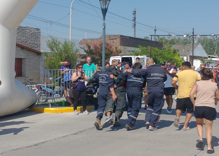 La prueba atlética de Bomberos Voluntarios fue todo un éxito
