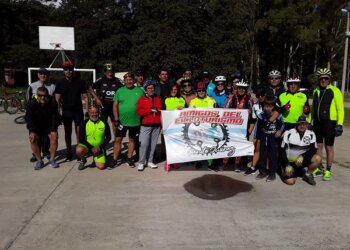 Se realizo la Caravana Ciclística «Vuelta a Las Chacras» el último domingo