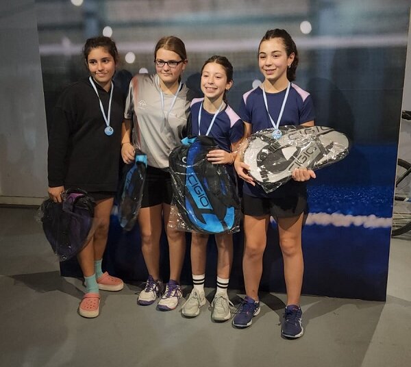 Felisa Calafate y Jazmín Dos Santos campeonas en el Torneo Regional de Menores