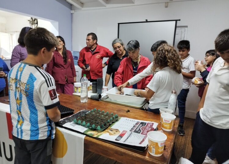 Diversas actividades educativas sobre huerta agroecológica