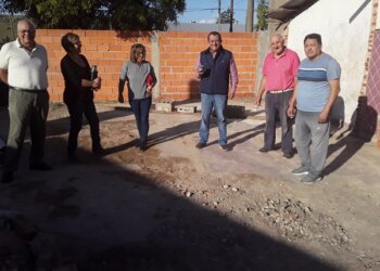 EL INTENDENTE JULIO MARINI SE REUNIÓ CON INSTITUCIONES EN BARKER