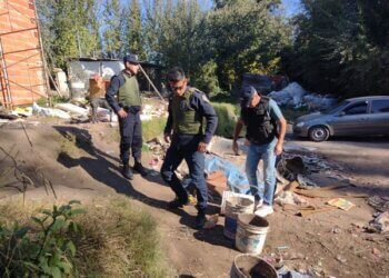 Allanamiento y registro de una chatarrería en la ciudad  de Tandil