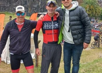 Comisso y Vela presentes en el Dúa de los Totem que se corrió en Balcarce
