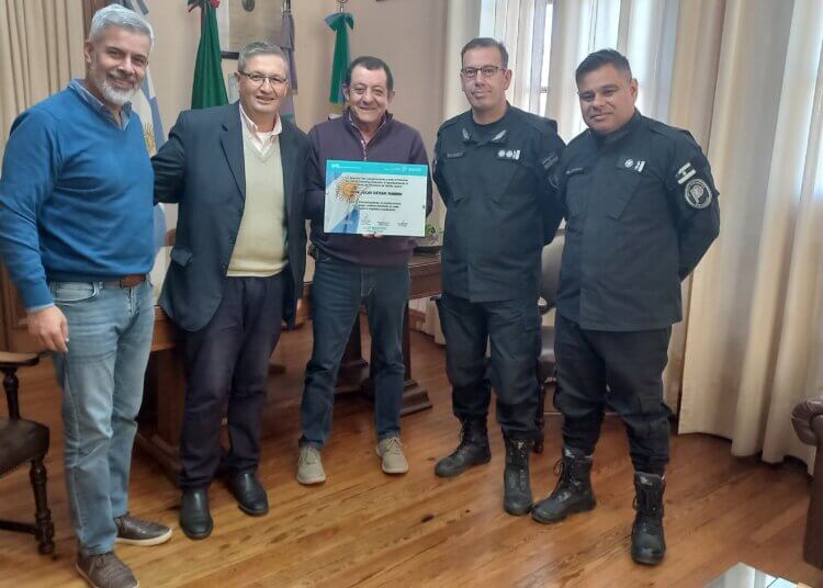 La Unidad Penitenciaria 37 de Barker reconoció al municipio