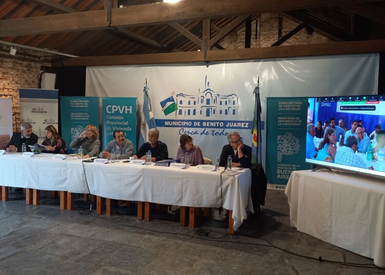 Benito Juárez sede de la reunión del Consejo provincial de Vivienda y Hábitat