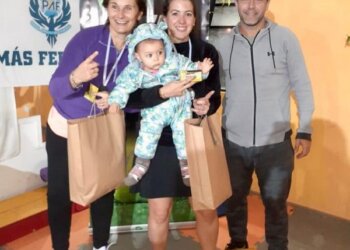 Guillermina Luquez campeona junto a Gáspe del Provincial en Necochea