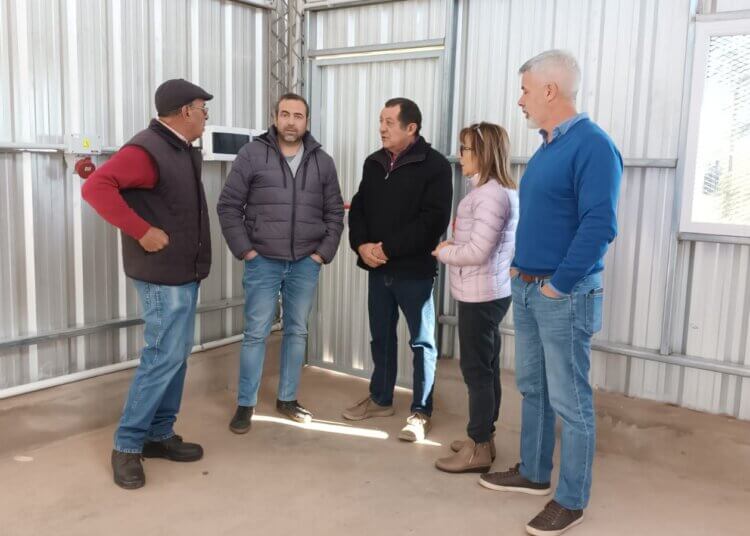 Quedó terminado el galpón donde se desarrollara el proyecto de maderas plásticas