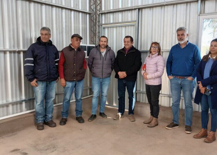 Quedó terminado el galpón donde se desarrollara el proyecto de maderas plásticas