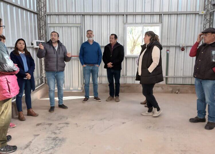 Quedó terminado el galpón donde se desarrollara el proyecto de maderas plásticas