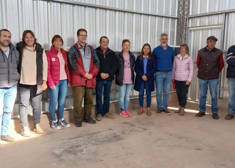Quedó terminado el galpón donde se desarrollara el proyecto de maderas plásticas
