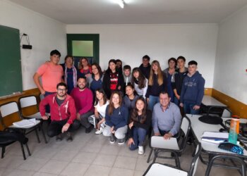 Reunión con el Centro de Estudiantes de secundario de Coronel Rodolfo Bunge