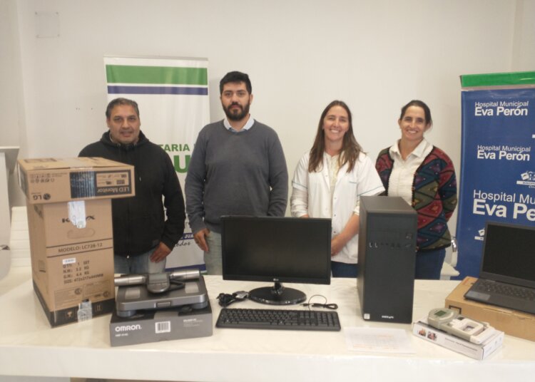 Se recibieron elementos de trabajo por el Programa Nacional Municipios y Comunidades Saludables