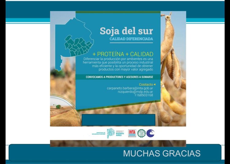 Se presentó el  Proyecto Interinstitucional SOJA del Sur ante el Consejo Asesor de INTA Benito Juárez