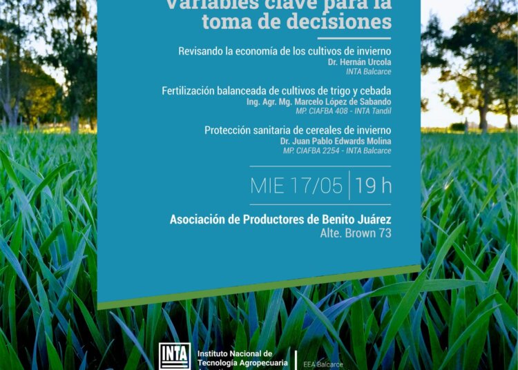 Variables clave para la toma de decisiones en cultivos de invierno