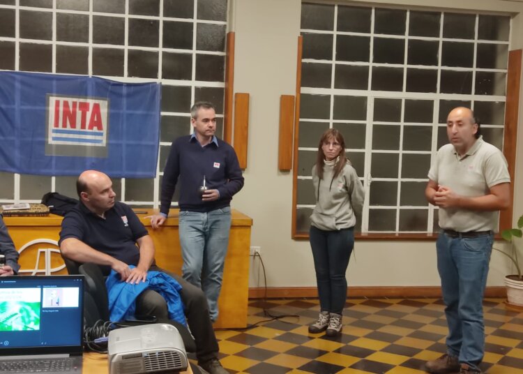 Charla organizada por el INTA, en el marco de la campaña de cultivos de invierno