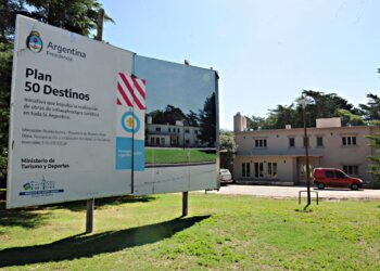 A muy buen ritmo se continúa con el avance de la obra del Hotel Spa de las Sierras