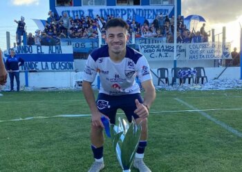 Nuevo club: Santos Bacigalupe comenzó a entrenar con Kimberley de Mar del Plata