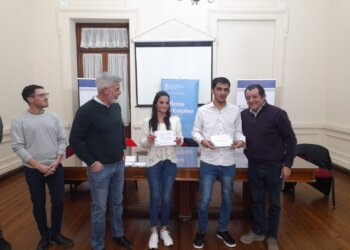 En el Salón Dorado se entregaron certificados por el curso de Gestión Empresarial