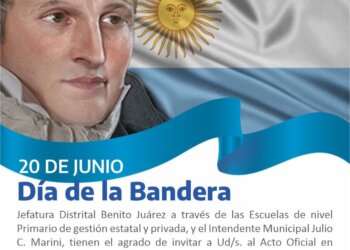 Habrá diferentes actos por el Día de la Bandera