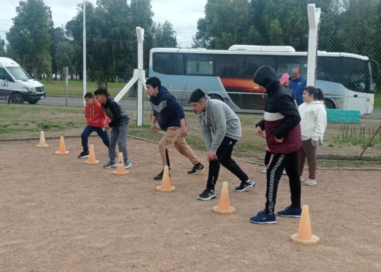 Se realizó en Benito Juárez la etapa regional de atletismo especial de los Juegos Bonaerenses