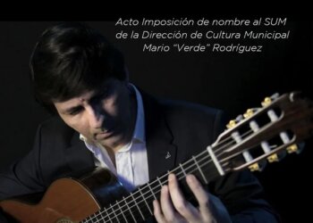 Este viernes se impondrá el nombre Mario «Verde» Rodríguez al SUM de la Dirección de Cultura