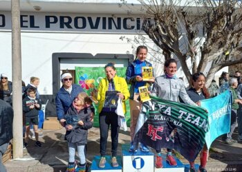 Claudia Petersen se subió al podio en los 10K de El Provincial que se corrió en Olavarría
