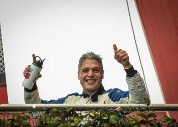 Quevedo festejó en la final de la Clase 3, Franco Fauret segundo
