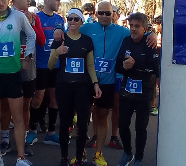 Claudia Petersen se subió al podio en los 10K de El Provincial que se corrió en Olavarría