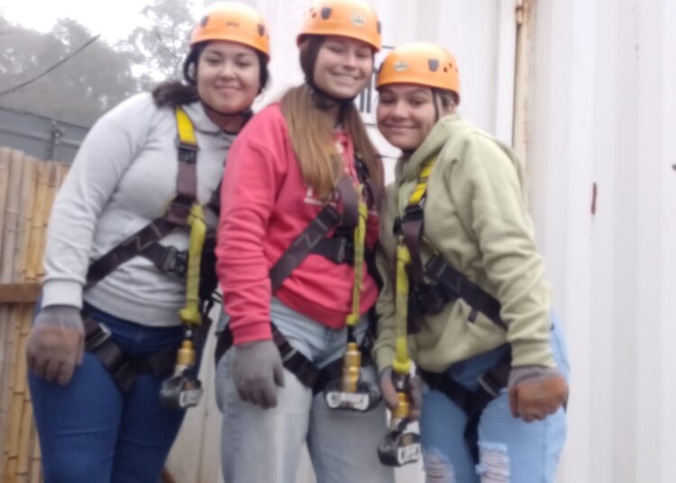 Los chicos del programa Envión disfrutaron del parque Aéreo