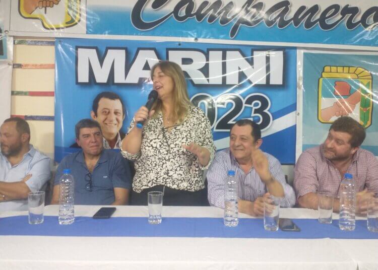 «Unión por la Patria» presentó su lista encabezada por el intendente y pre candidato Julio Marini
