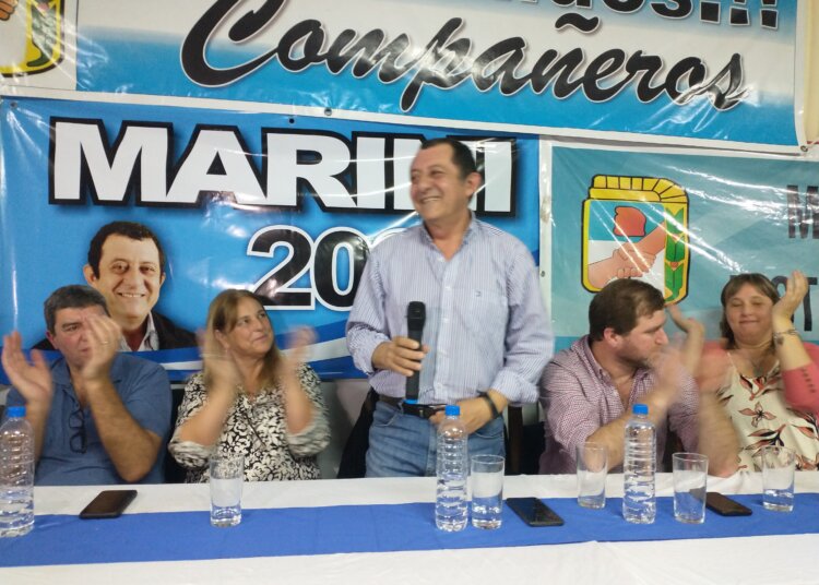 «Unión por la Patria» presentó su lista encabezada por el intendente y pre candidato Julio Marini