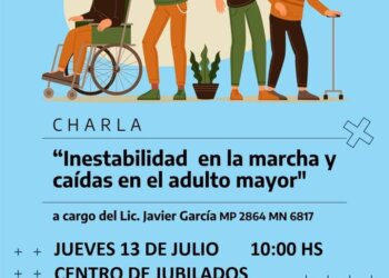 Interesante charla para adultos mayores