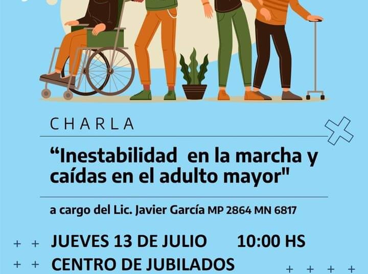 Interesante charla para adultos mayores