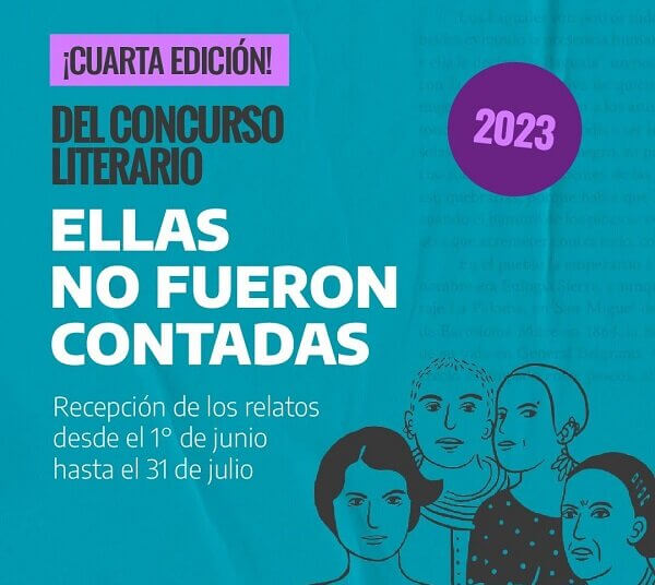 Se abrió la 4ta edición del Concurso Literario «Ellas no Fueron Contadas»