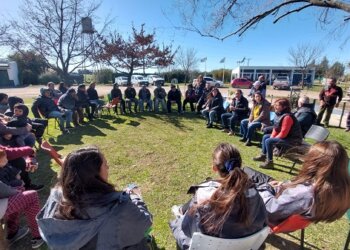 Funcionarios del Miniesterio de Ambiente visitaron Benito Juárez