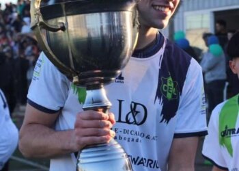 El juarense Lalo Sasali gritó campeón con Embajadores De Olavarría