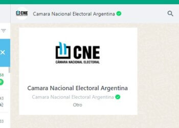 Lanzaron un CHAVOT  oficial en whatsapp para responder dudas sobre las elecciones