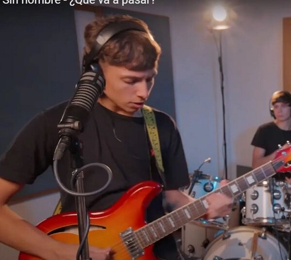 Concurso Maravillosa Música, la banda local Sin Nombres grabó en estudio