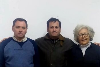 Larralde y algo más que una foto