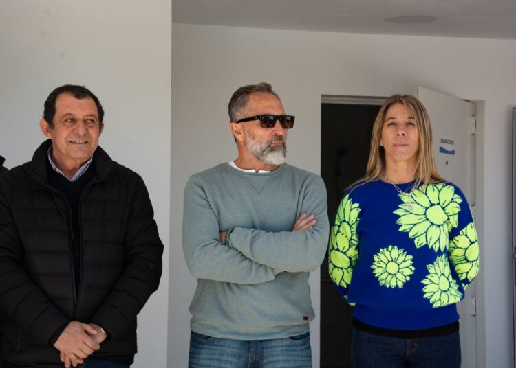 Quedó inaugurada la primera etapa de la obra de reacondicionamiento de la pileta del CEF 115
