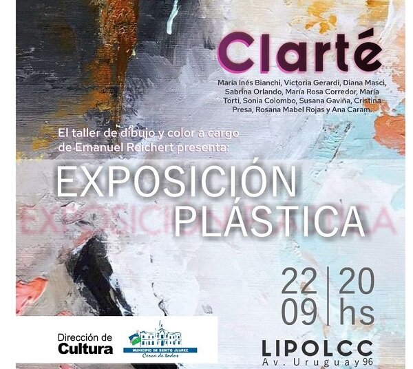 Exposición Plástica, el Grupo Clarté presenta sus obras en Lipolcc a las 20 hs.