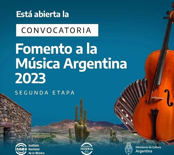 Abrió la segunda etapa de la Convocatoria de Fomento a la Música 2023