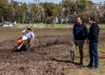 Se realizaron las pruebas preliminares en la Pista Municipal de Moto Cross