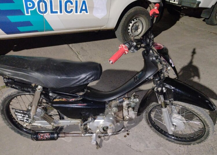 Secuestro de moto por falta de documentación