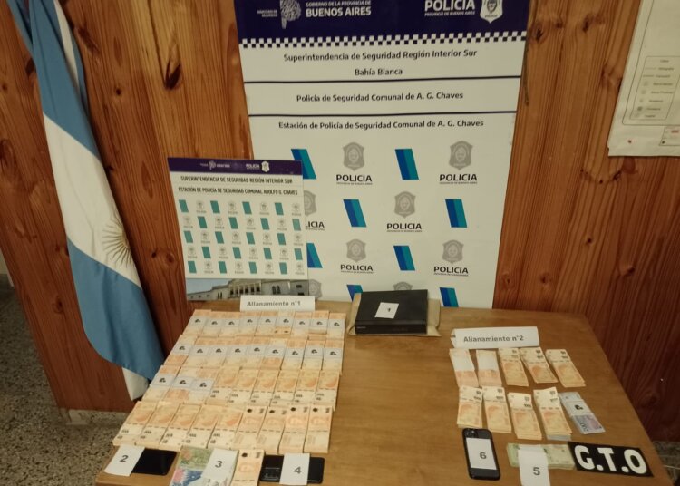 Allanamiento en Benito Juárez tras un robo ejecutado en De la Garma